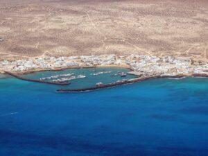 La Graciosa havneområdet