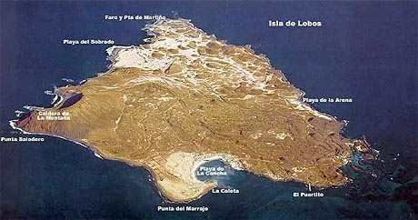 Isla de Lobos og Chinijoøyene Kanariøyene - lobos