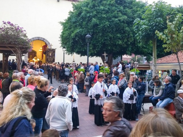 Påskeprosesjon Puerto del la Cruz Tenerife