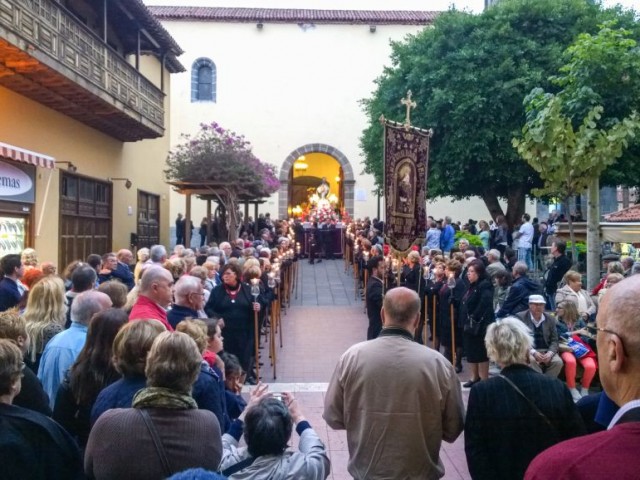 Påskeprosesjon Puerto del la Cruz Tenerife