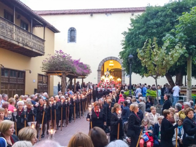 Påskeprosesjon Puerto del la Cruz Tenerife