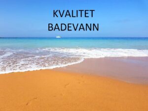 Kvelitet på badevannet - theislandsinthesun.com