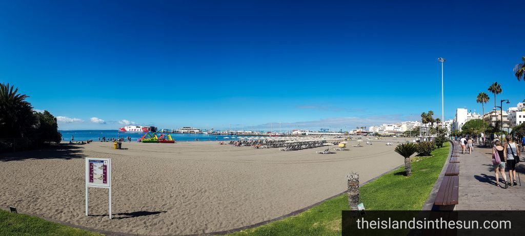Tenerife Los Cristianos Playa de Los Cristianos