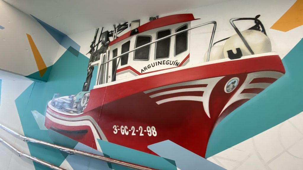 Graffiti av KAZ i Arguineguin Foto Torill Slåtten Jacobsen