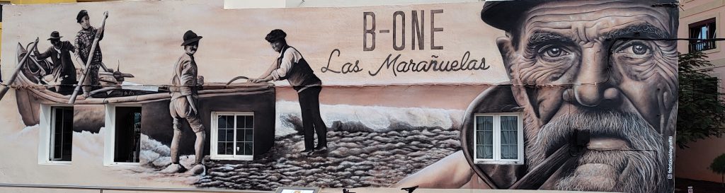 Veggmaleri Arguineguin